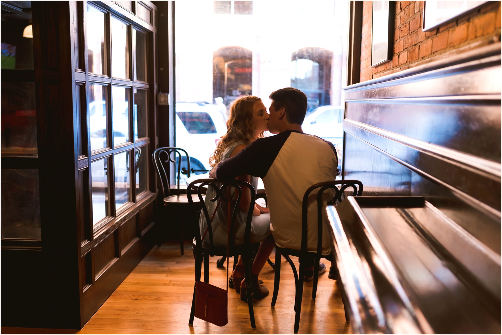 Erin Schmidt Photography | sunny Detroit engagement photo session | Metro Detroit wedding photographer