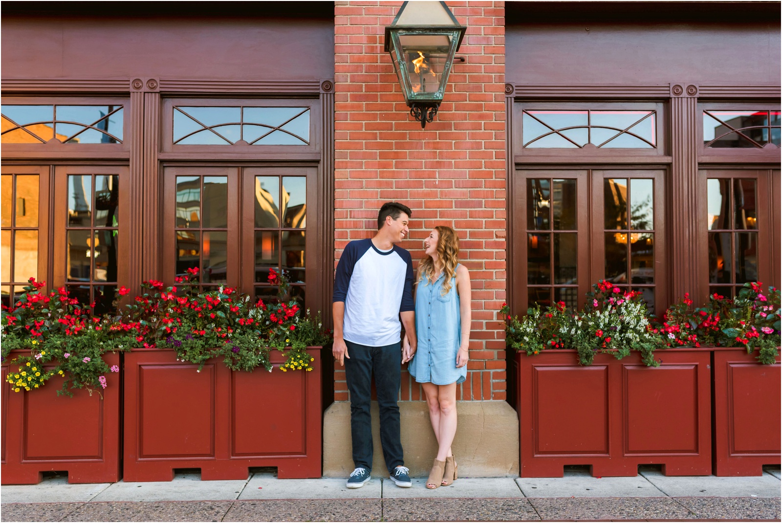 Erin Schmidt Photography | sunny Detroit engagement photo session | Metro Detroit wedding photographer