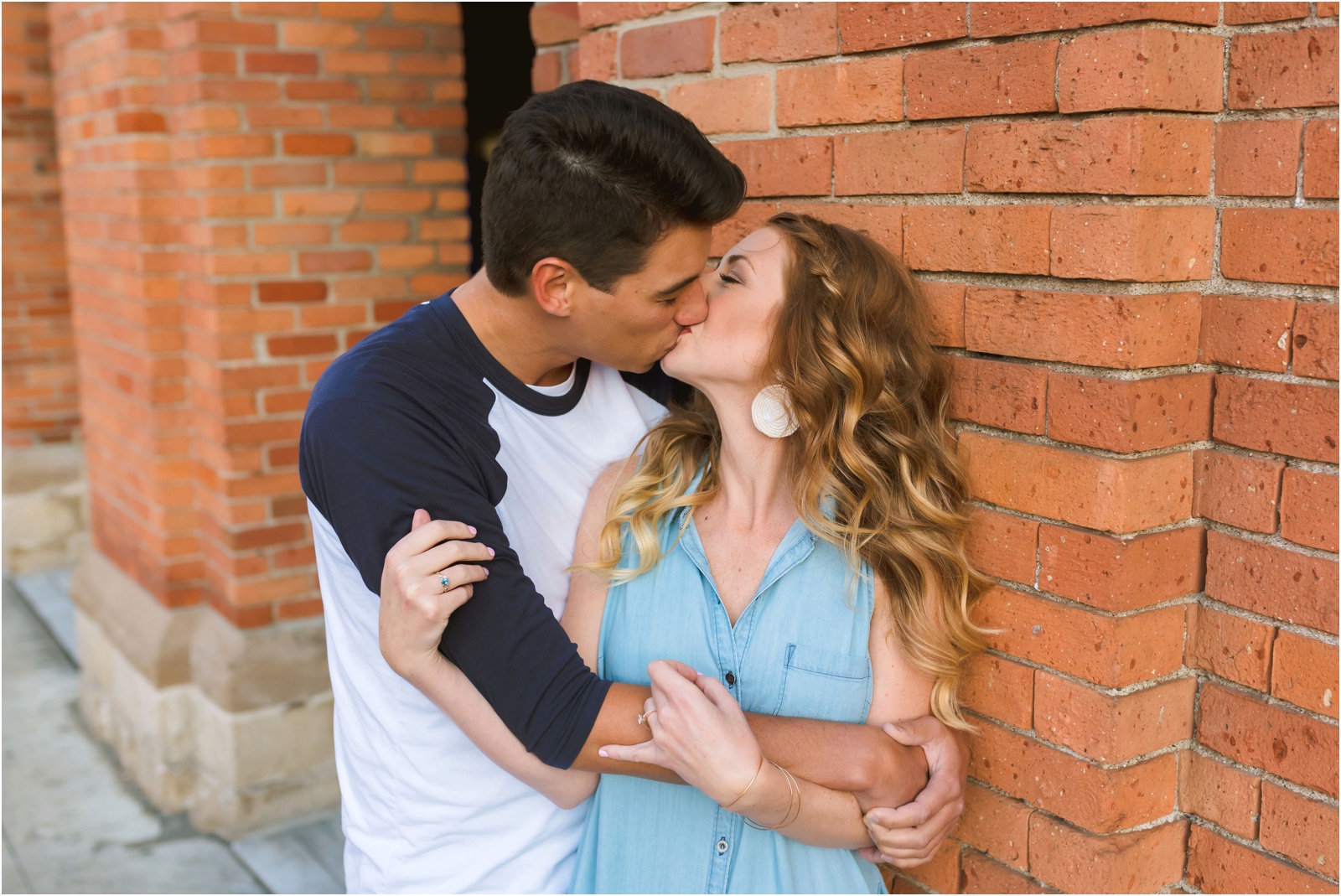 Erin Schmidt Photography | sunny Detroit engagement photo session | Metro Detroit wedding photographer