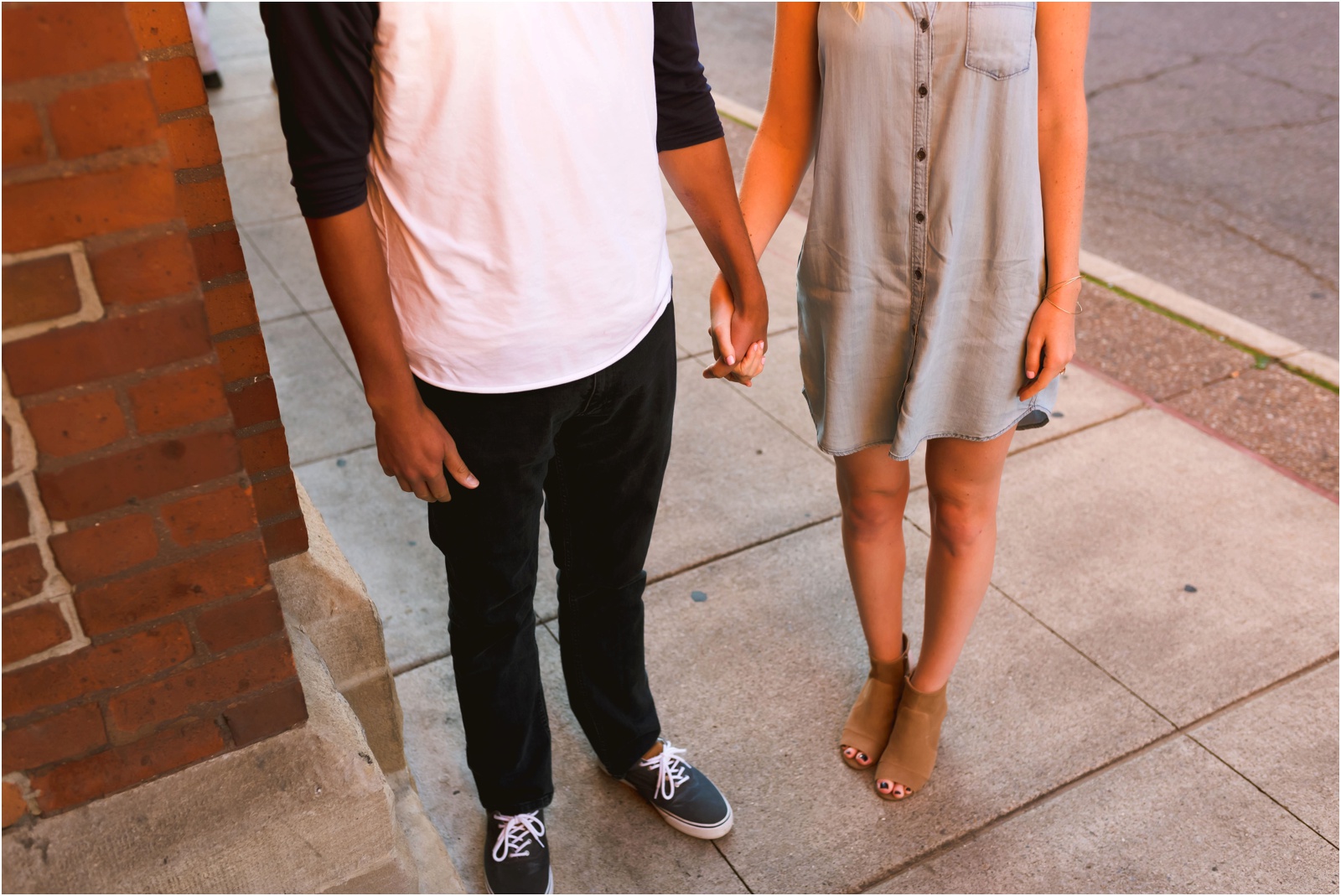Erin Schmidt Photography | sunny Detroit engagement photo session | Metro Detroit wedding photographer