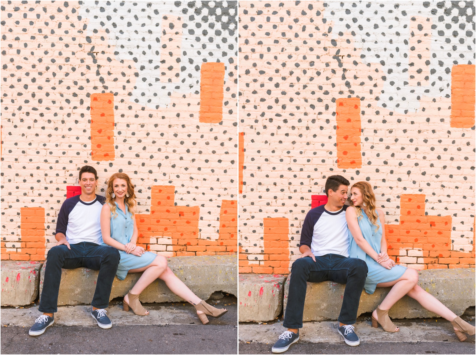 Erin Schmidt Photography | sunny Detroit engagement photo session | Metro Detroit wedding photographer