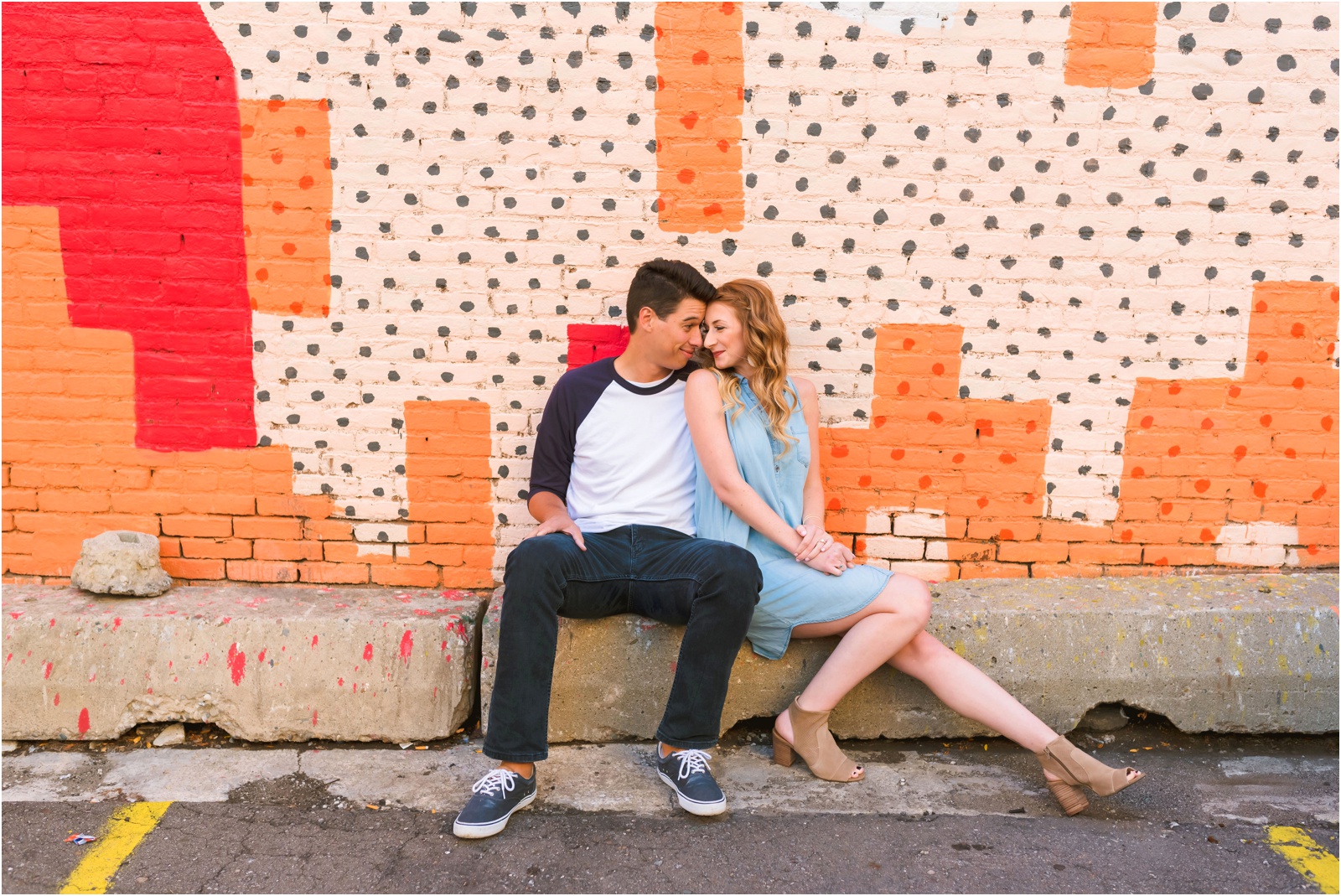 Erin Schmidt Photography | sunny Detroit engagement photo session | Metro Detroit wedding photographer