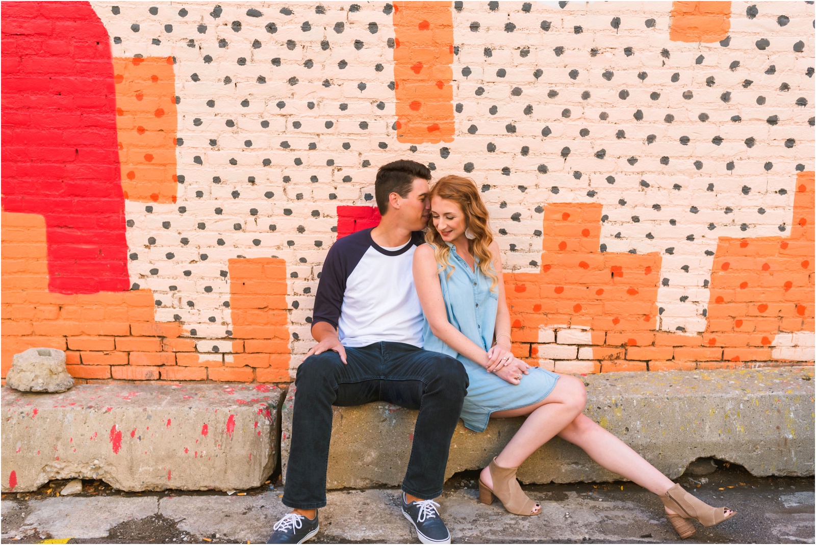 Erin Schmidt Photography | sunny Detroit engagement photo session | Metro Detroit wedding photographer