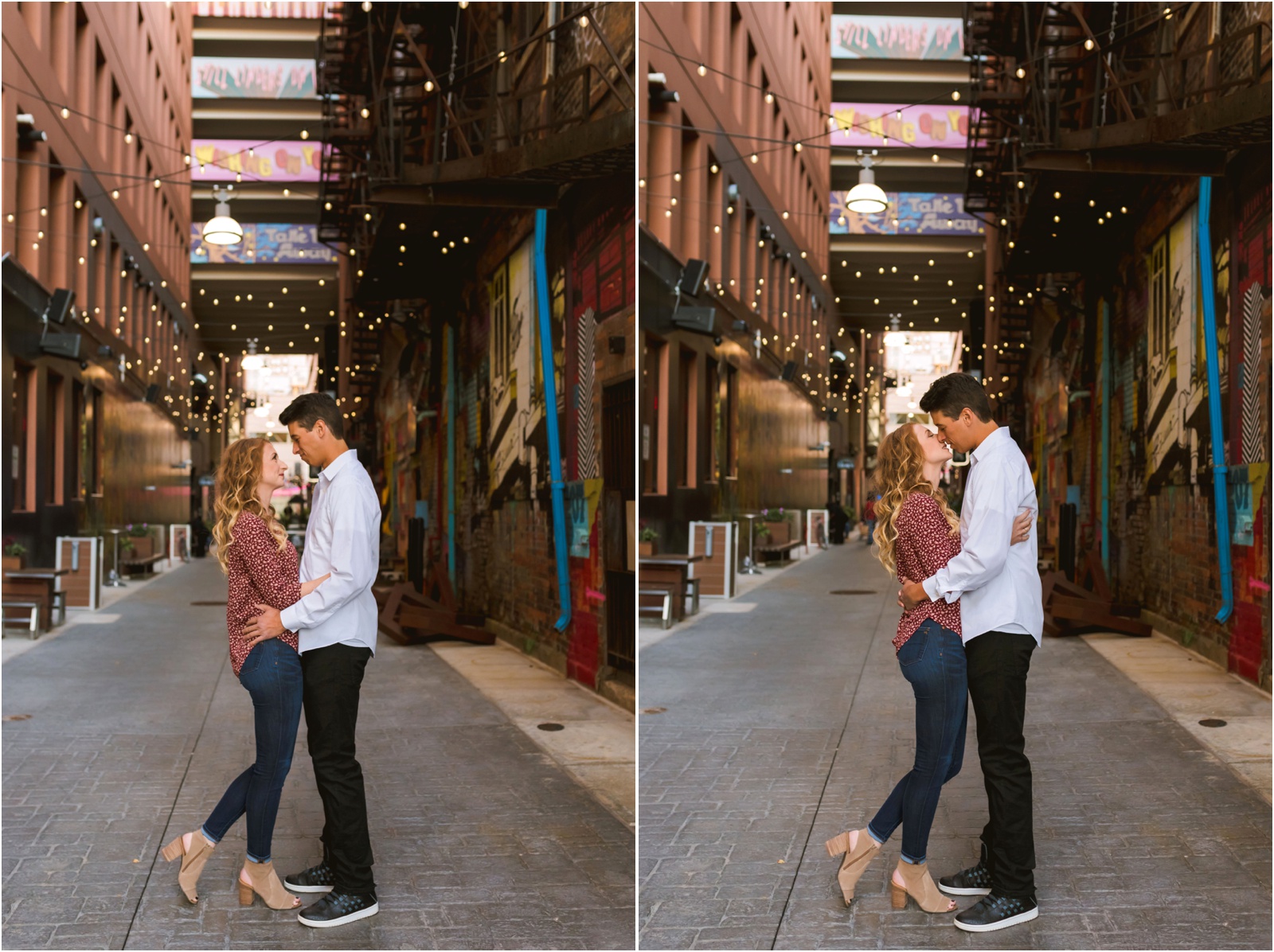 Erin Schmidt Photography | sunny Detroit engagement photo session | Metro Detroit wedding photographer