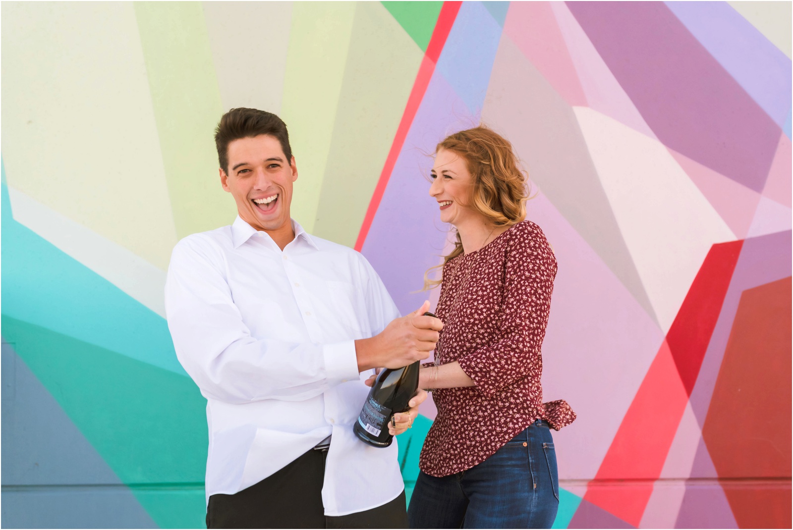 Erin Schmidt Photography | sunny Detroit engagement photo session | Metro Detroit wedding photographer