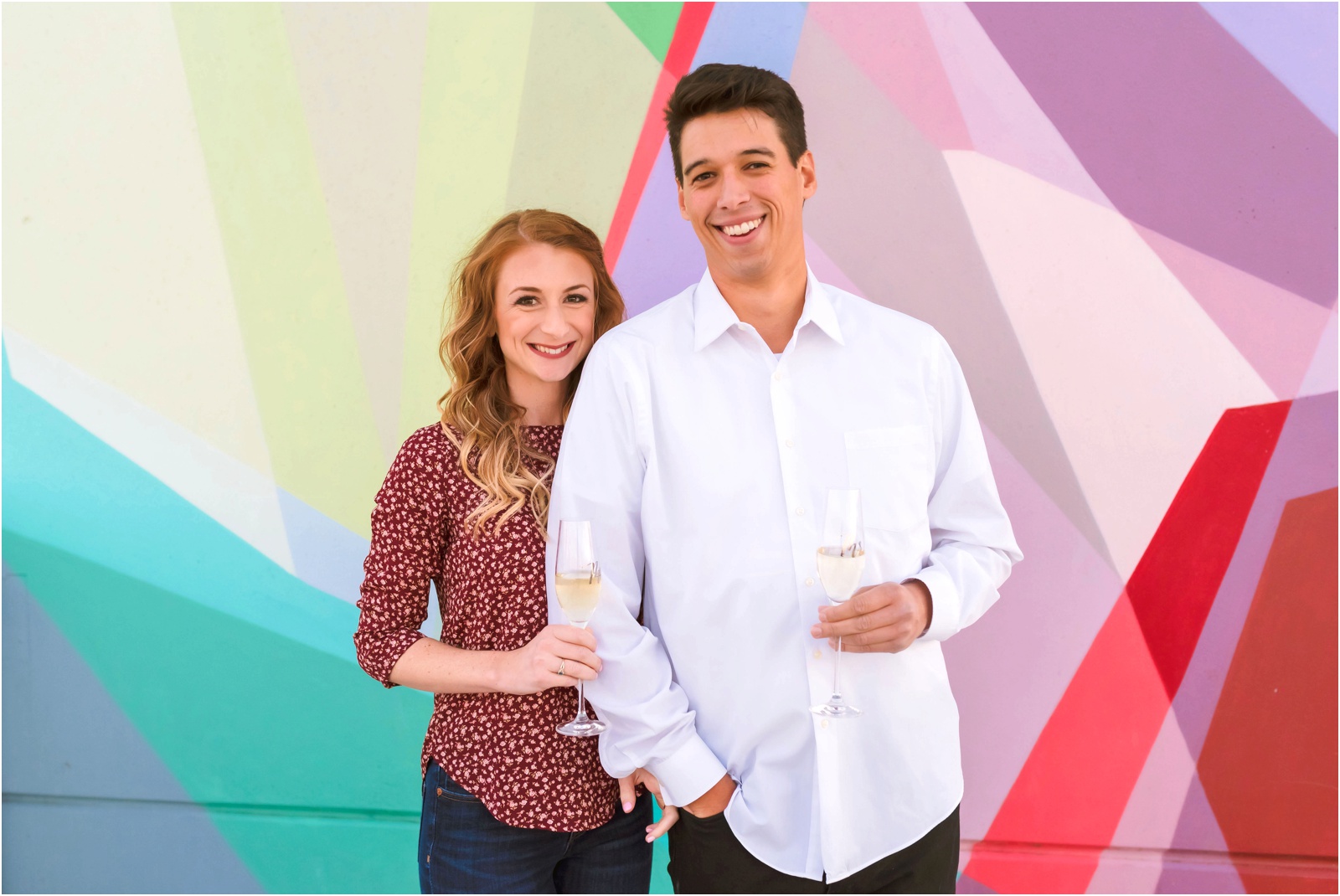 Erin Schmidt Photography | sunny Detroit engagement photo session | Metro Detroit wedding photographer