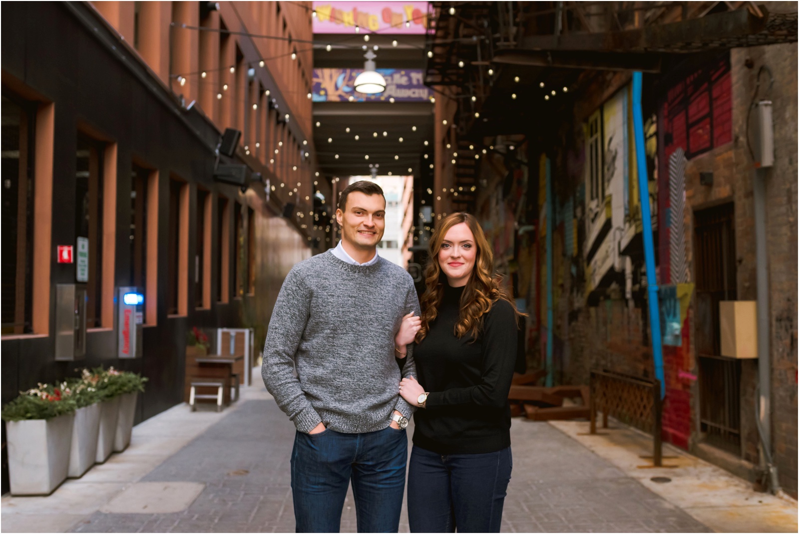 Erin Schmidt Photography | Metro Detroit wedding photographer | Detroit winter engagement session