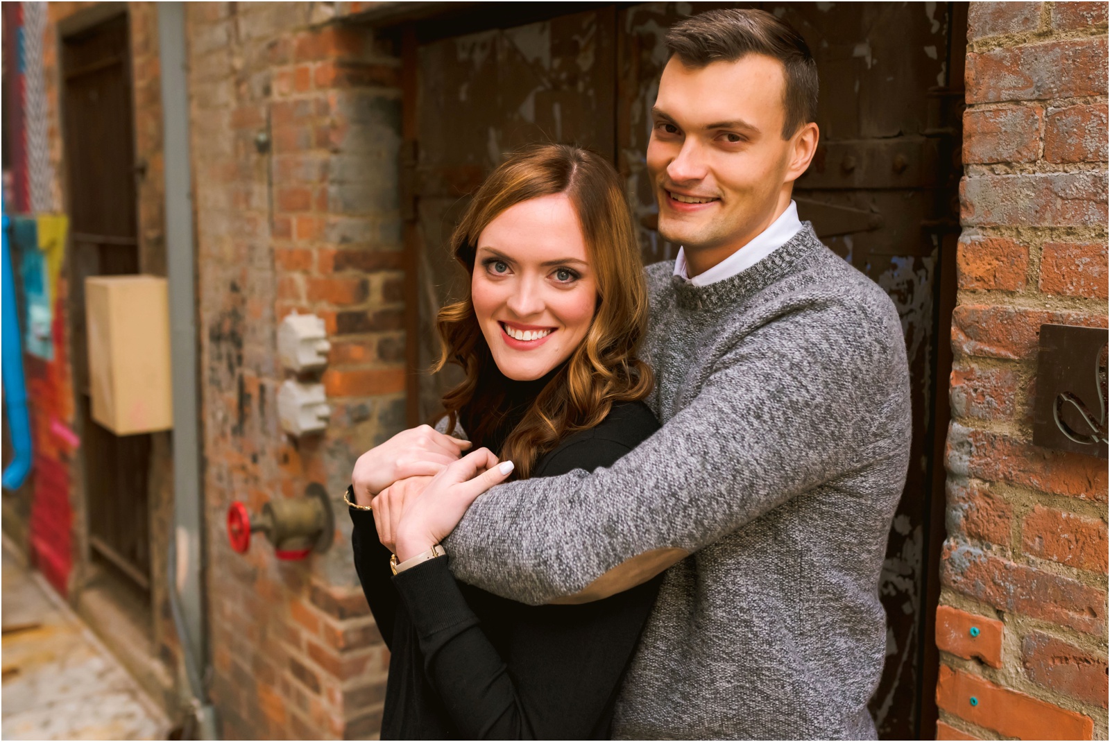 Erin Schmidt Photography | Metro Detroit wedding photographer | Detroit winter engagement session