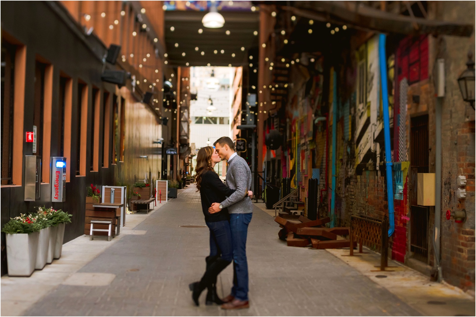 Erin Schmidt Photography | Metro Detroit wedding photographer | Detroit winter engagement session