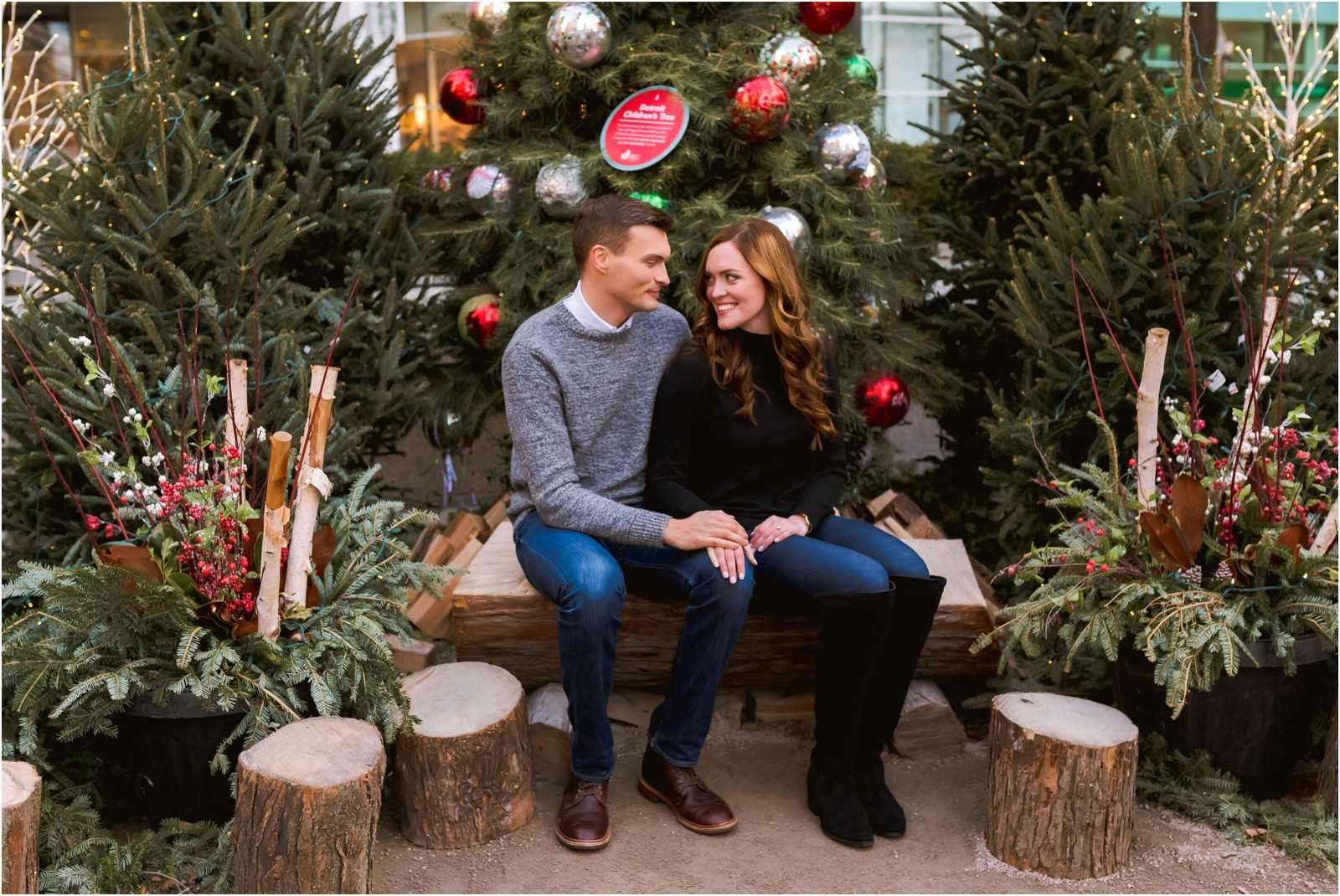 Erin Schmidt Photography | Metro Detroit wedding photographer | Detroit winter engagement session