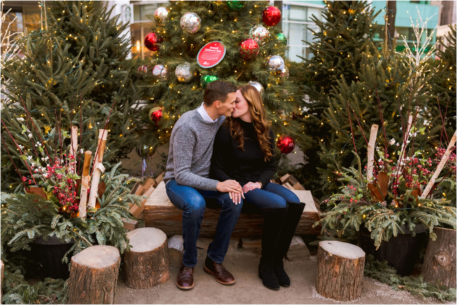 Erin Schmidt Photography | Metro Detroit wedding photographer | Detroit winter engagement session