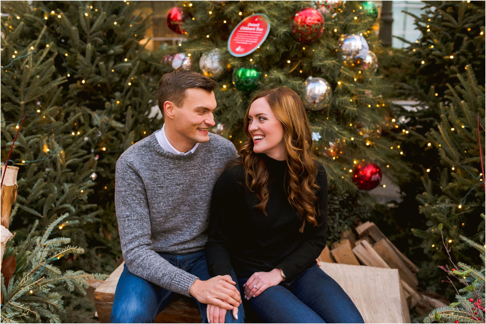 Erin Schmidt Photography | Metro Detroit wedding photographer | Detroit winter engagement session