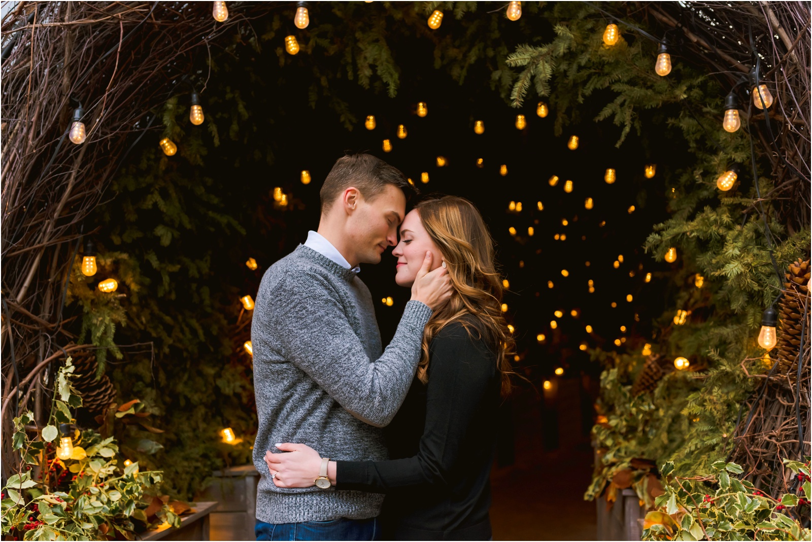 Erin Schmidt Photography | Metro Detroit wedding photographer | Detroit winter engagement session