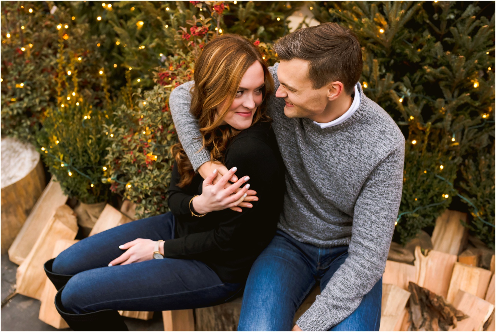 Erin Schmidt Photography | Metro Detroit wedding photographer | Detroit winter engagement session