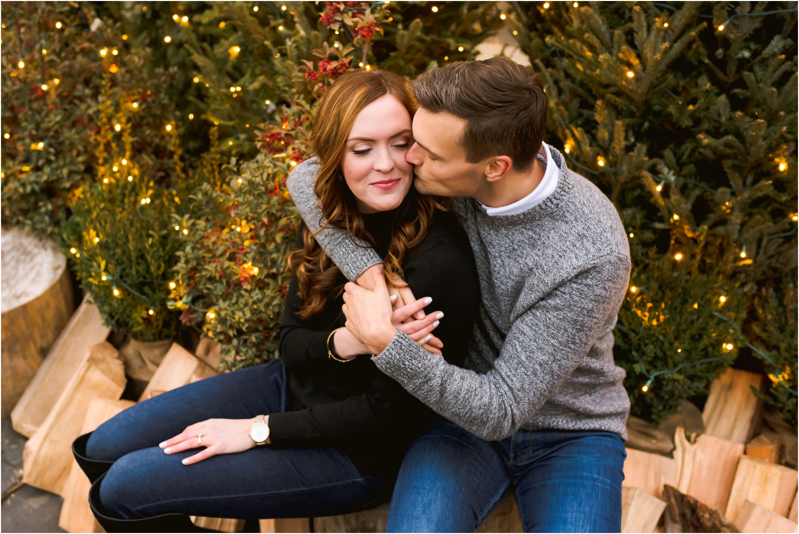 Erin Schmidt Photography | Metro Detroit wedding photographer | Detroit winter engagement session