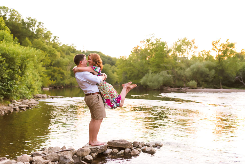 Erin Schmidt Photography | Ann Arbor engagement session in the fall | Metro Detroit Wedding Photographer