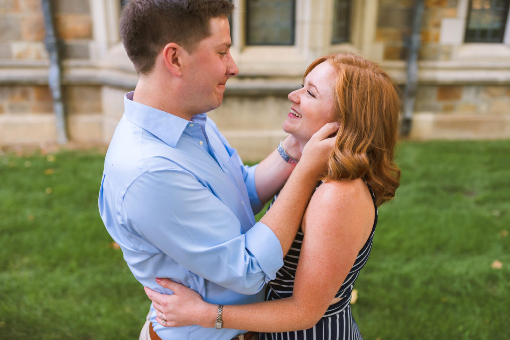 Erin Schmidt Photography | Ann Arbor engagement session in the fall | Metro Detroit Wedding Photographer
