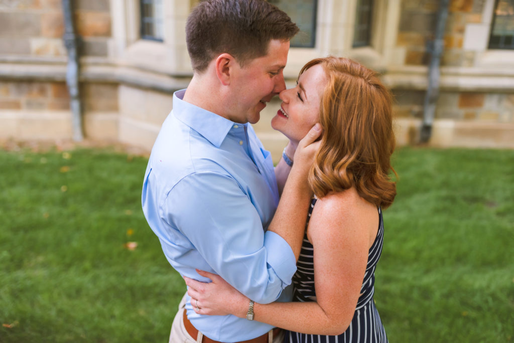 Erin Schmidt Photography | Ann Arbor engagement session in the fall | Metro Detroit Wedding Photographer