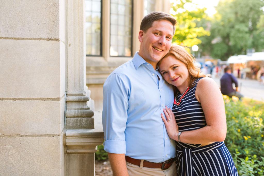 Erin Schmidt Photography | Ann Arbor engagement session in the fall | Metro Detroit Wedding Photographer