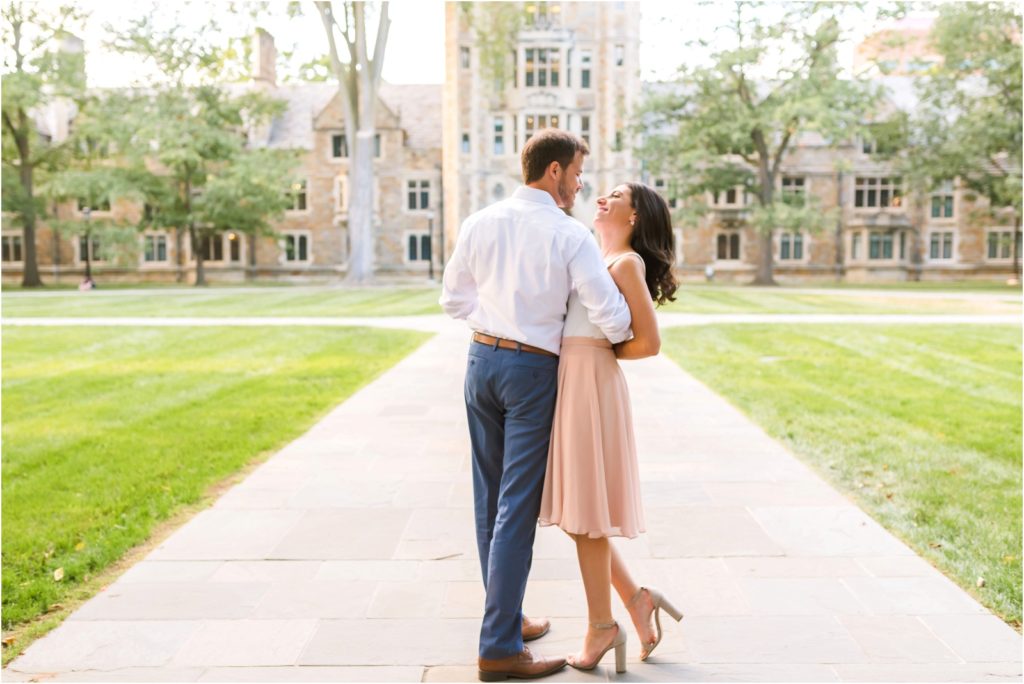 Erin Schmidt Photography | fall Ann Arbor engagement session | Metro Detroit wedding photographer