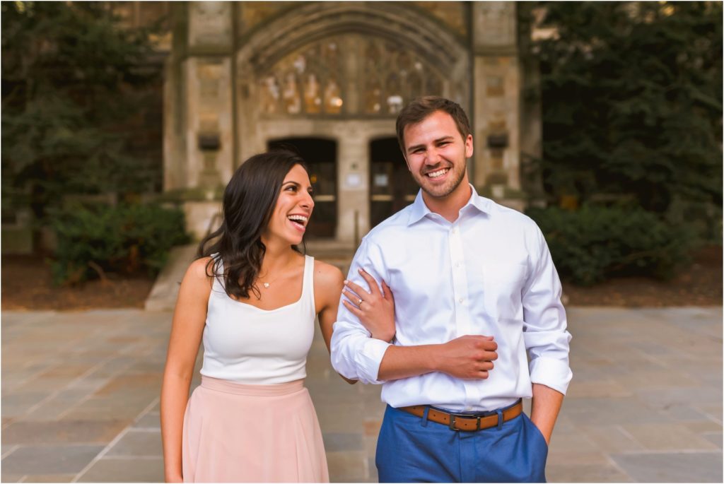Erin Schmidt Photography | fall Ann Arbor engagement session | Metro Detroit wedding photographer