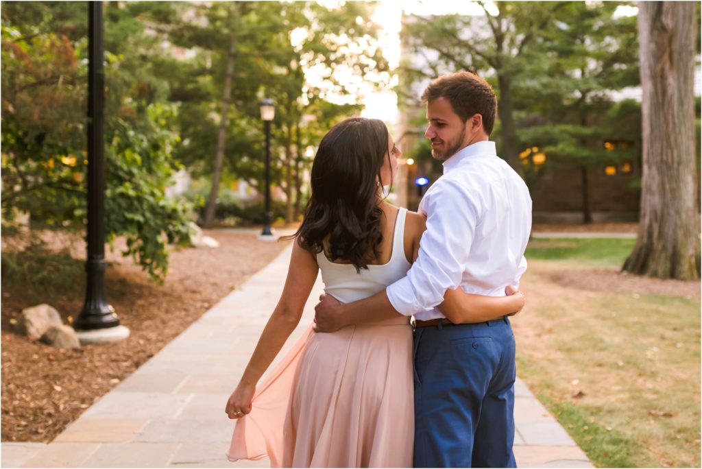 Erin Schmidt Photography | fall Ann Arbor engagement session | Metro Detroit wedding photographer