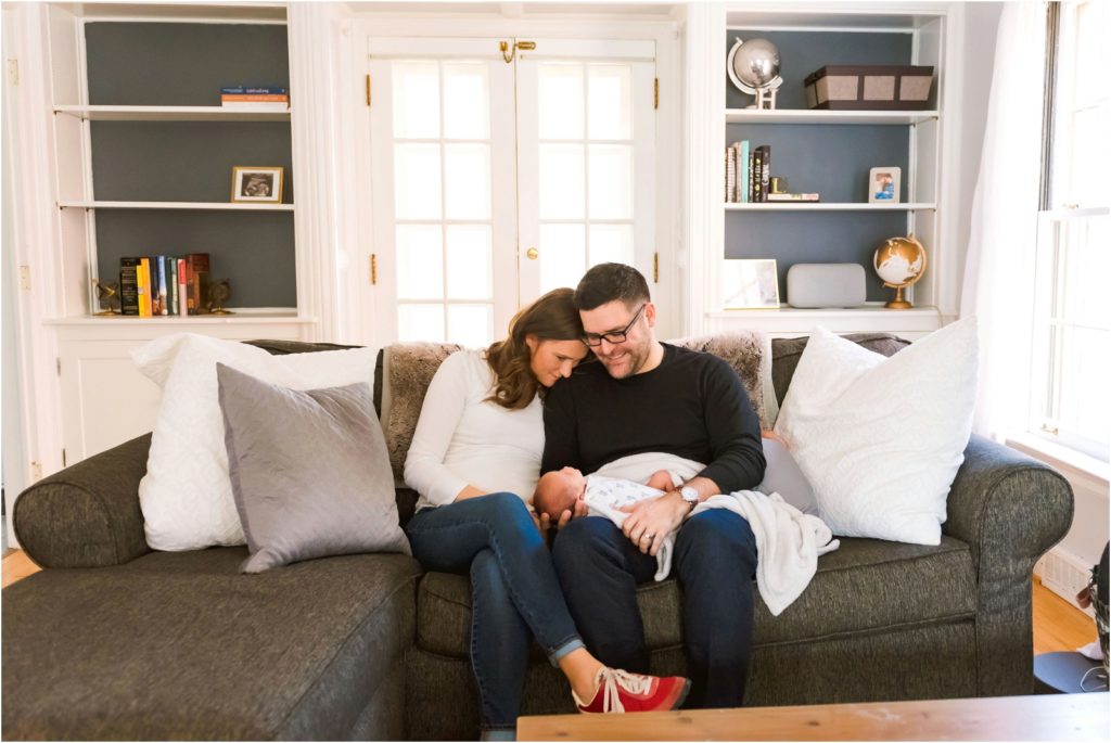 Erin Schmidt Photography | springtime newborn session | Detroit newborn photographer