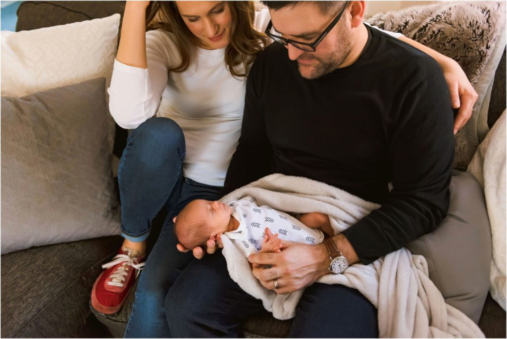 Erin Schmidt Photography | springtime newborn session | Detroit newborn photographer