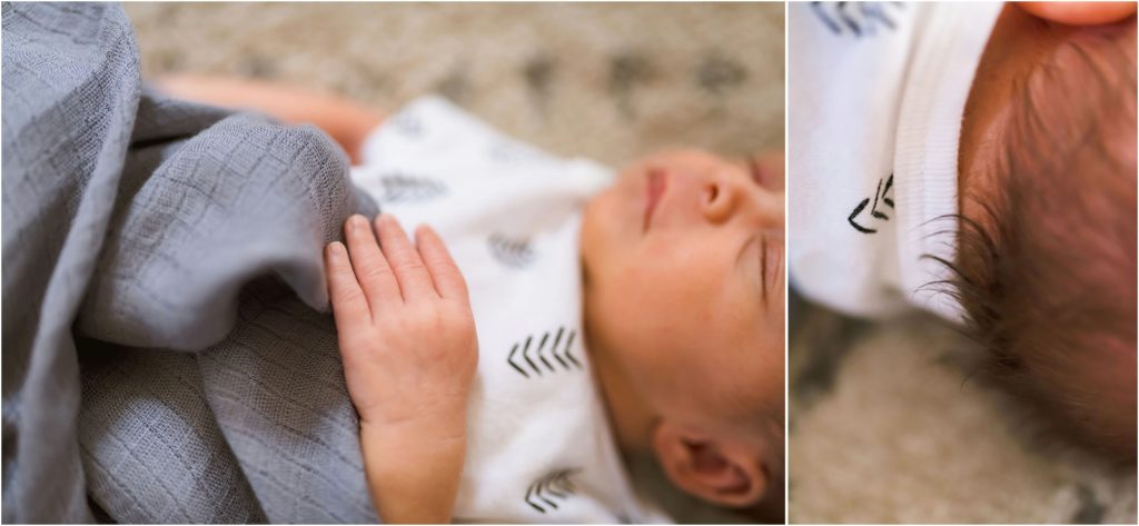 Erin Schmidt Photography | springtime newborn session | Detroit newborn photographer