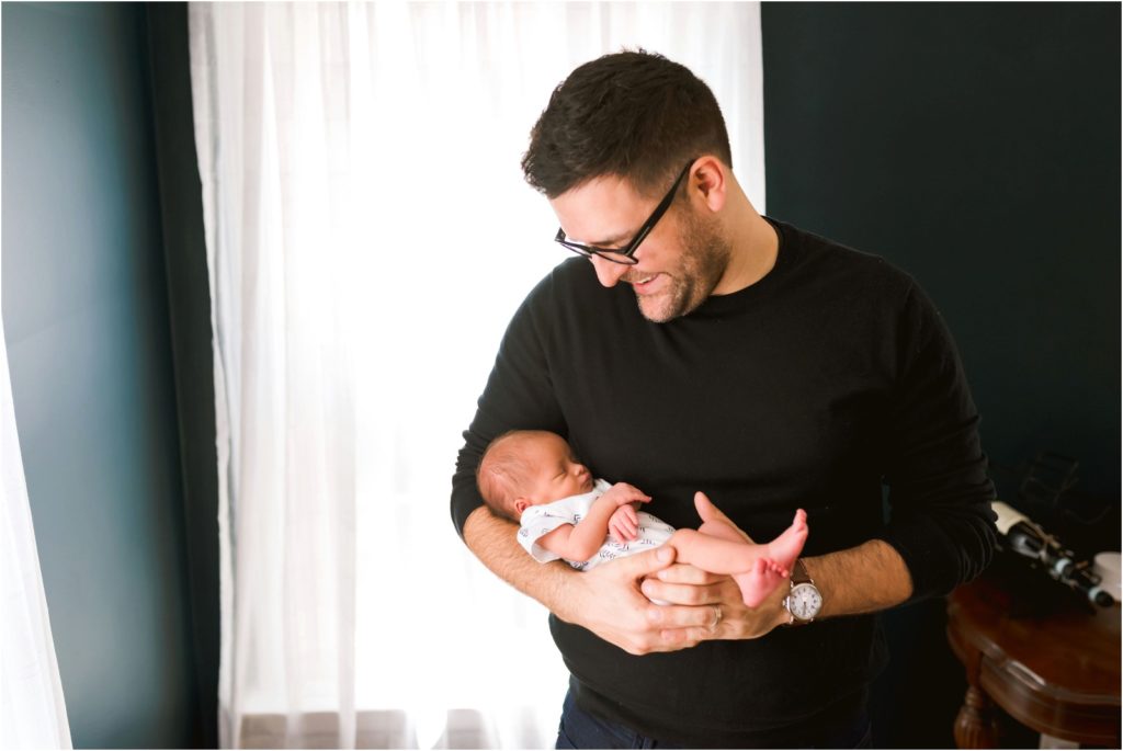 Erin Schmidt Photography | springtime newborn session | Detroit newborn photographer