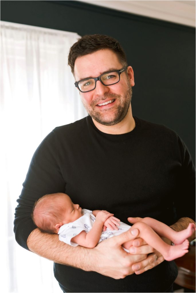 Erin Schmidt Photography | springtime newborn session | Detroit newborn photographer