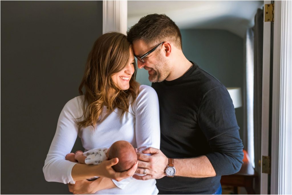 Erin Schmidt Photography | springtime newborn session | Detroit newborn photographer