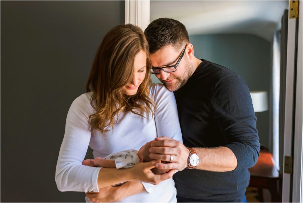 Erin Schmidt Photography | springtime newborn session | Detroit newborn photographer
