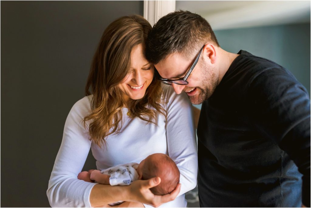Erin Schmidt Photography | springtime newborn session | Detroit newborn photographer