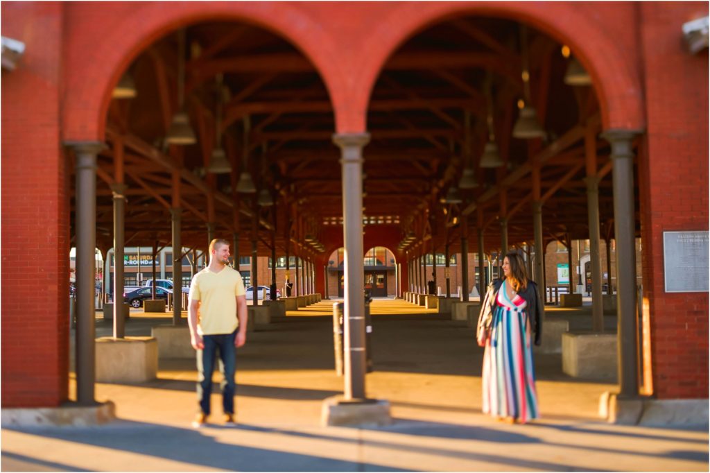 Erin Schmidt Photography engagement photos | spring Eastern Market love story | Metro Detroit wedding photographer