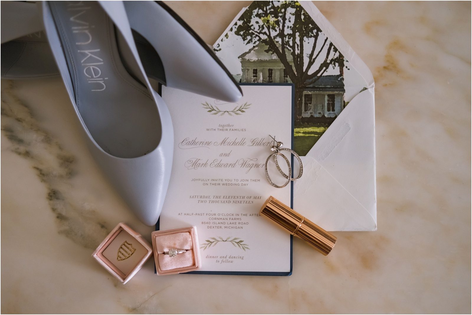 Erin Schmidt Photography | spring Cornman Farms wedding | Metro Detroit wedding photographer | Cornman Farms wedding photos
