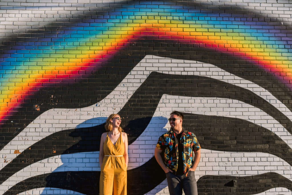 Erin Schmidt Photography | Metro Detroit wedding photographer | fall Eastern Market engagement