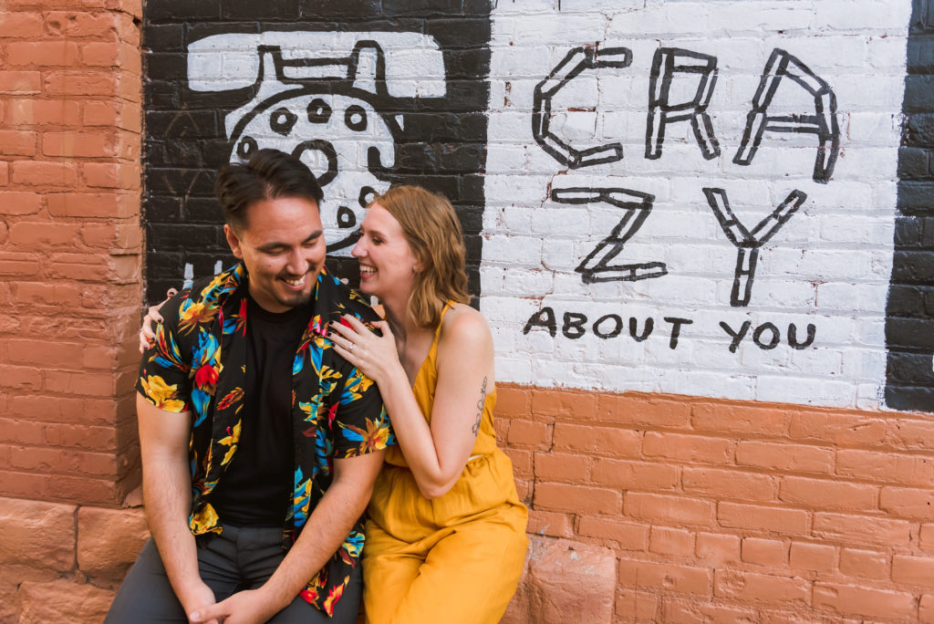 Erin Schmidt Photography | Metro Detroit wedding photographer | fall Eastern Market engagement