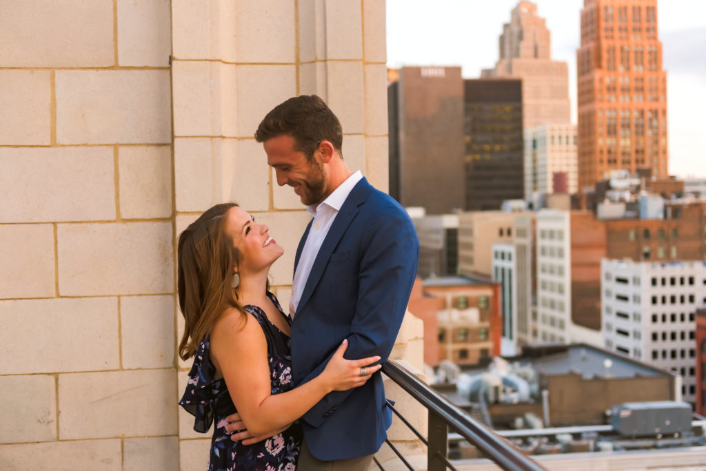 Erin Schmidt Photography | Metro Detroit wedding photographer | Monarch Club Detroit engagement photos