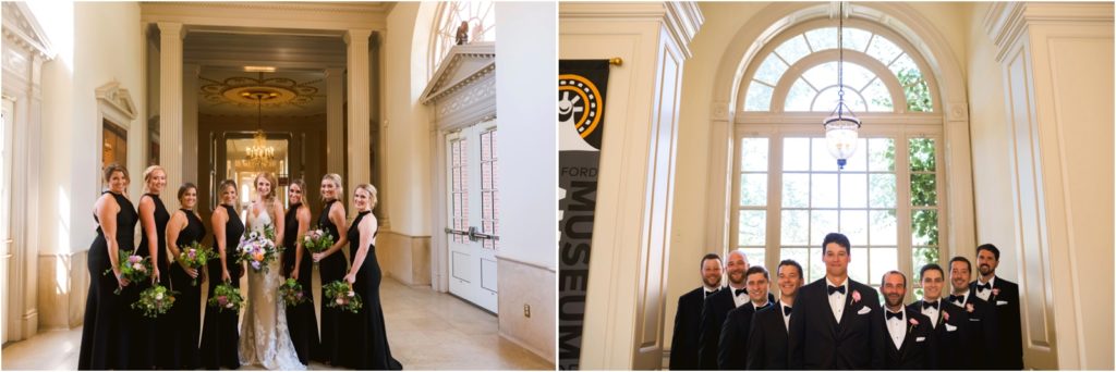 Erin Schmidt Photography | Metro Detroit wedding photographer | summer Lovett Hall wedding