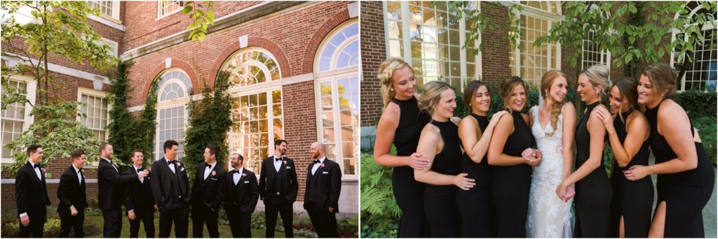 Erin Schmidt Photography | Metro Detroit wedding photographer | summer Lovett Hall wedding