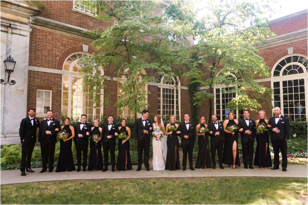 Erin Schmidt Photography | Metro Detroit wedding photographer | summer Lovett Hall wedding