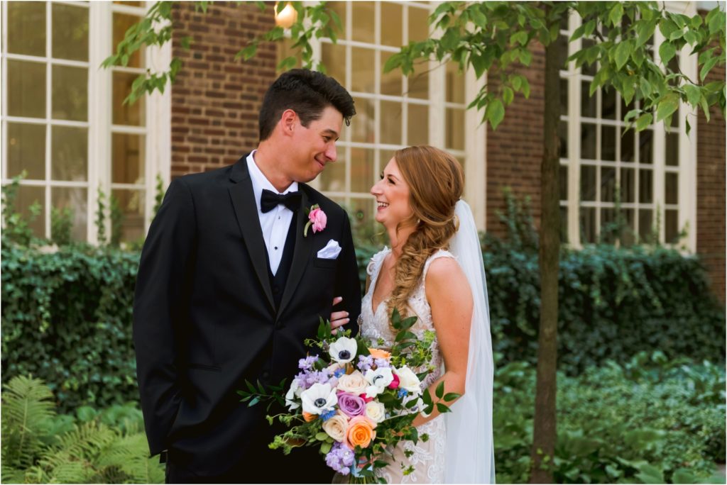 Erin Schmidt Photography | Metro Detroit wedding photographer | summer Lovett Hall wedding