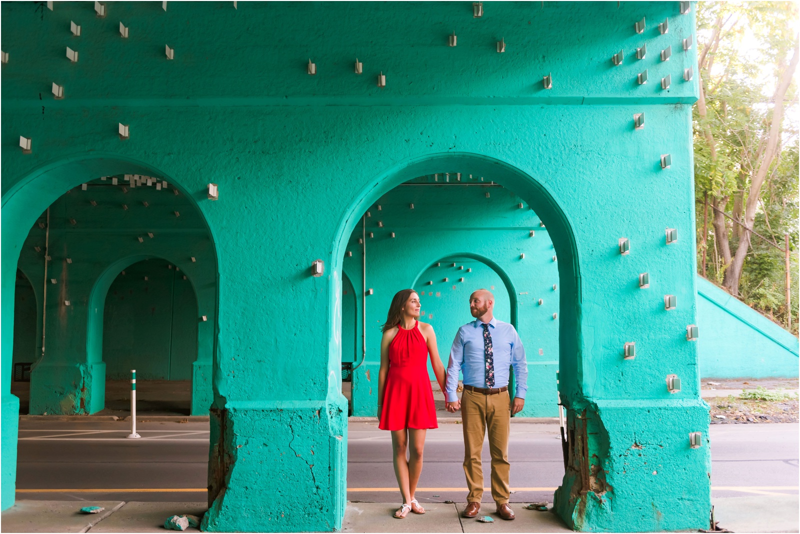 Erin Schmidt Photography | Metro Detroit wedding photographer | boho Detroit engagement photo session