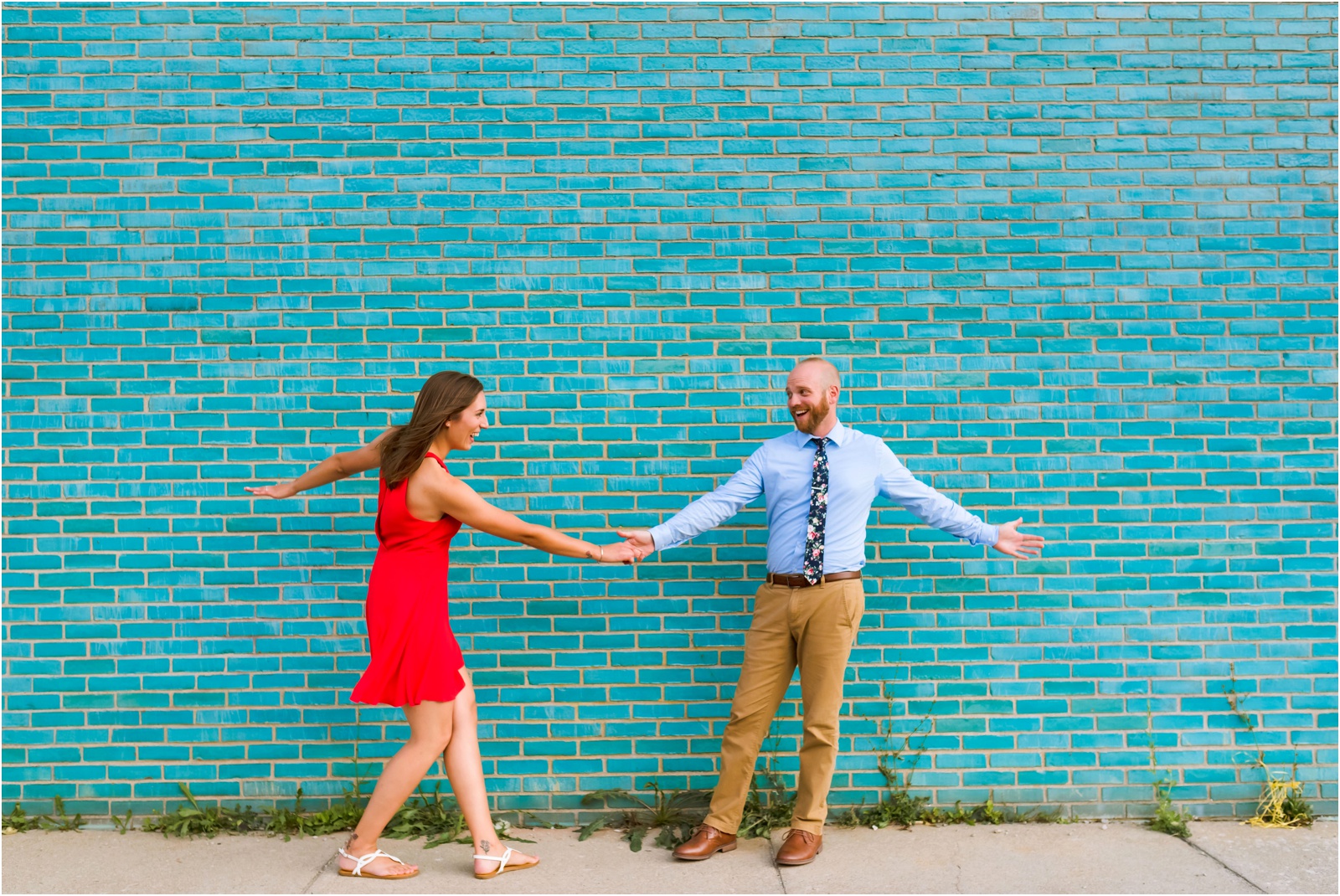 Erin Schmidt Photography | Metro Detroit wedding photographer | boho Detroit engagement photo session