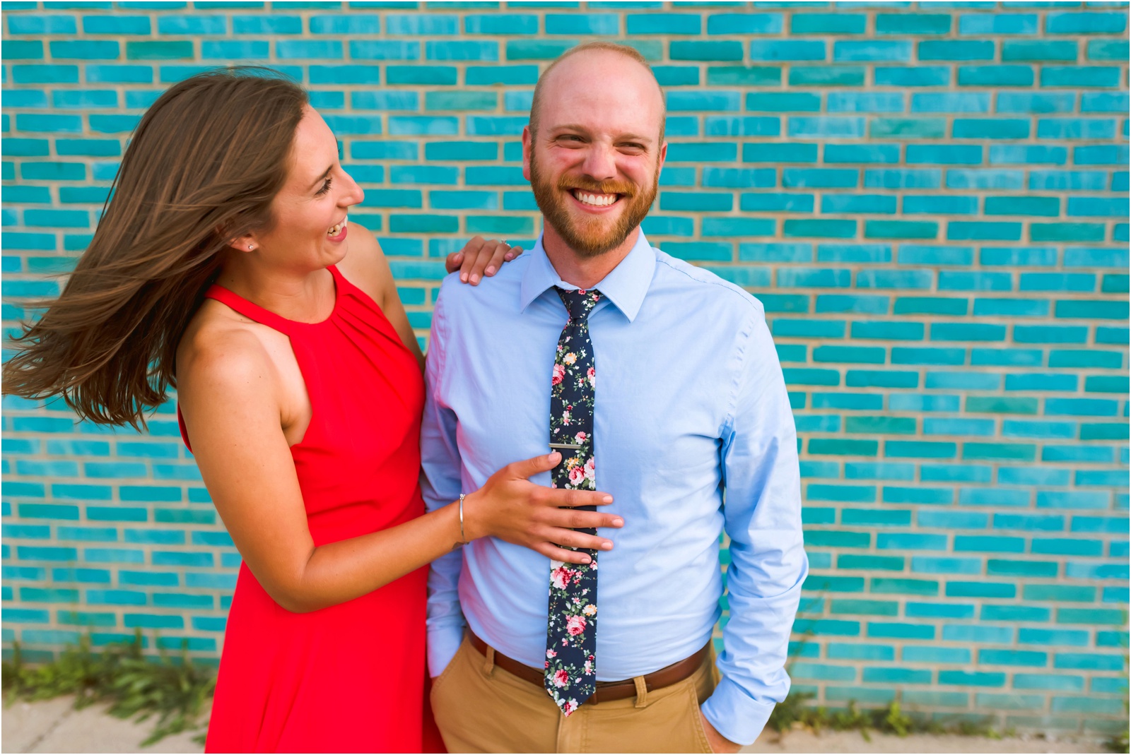 Erin Schmidt Photography | Metro Detroit wedding photographer | boho Detroit engagement photo session