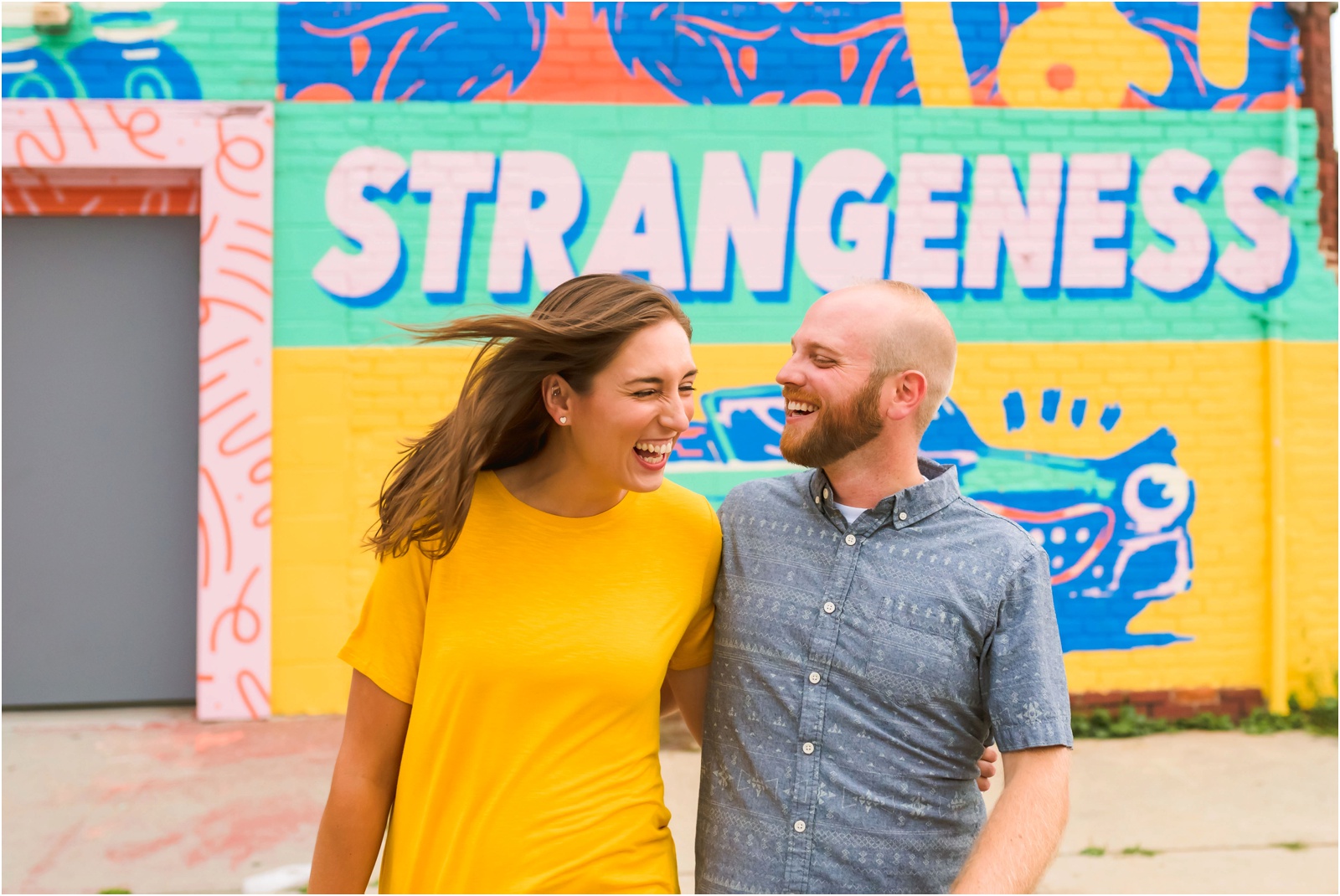Erin Schmidt Photography | Metro Detroit wedding photographer | boho Detroit engagement photo session