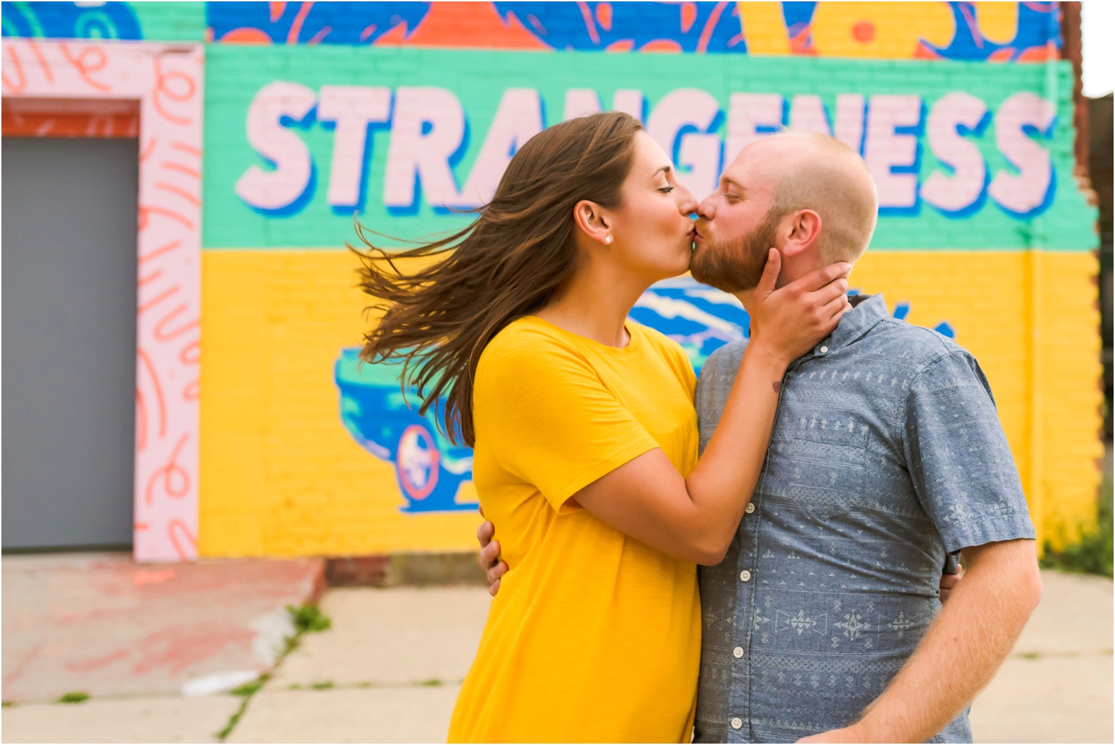 Erin Schmidt Photography | Metro Detroit wedding photographer | boho Detroit engagement photo session
