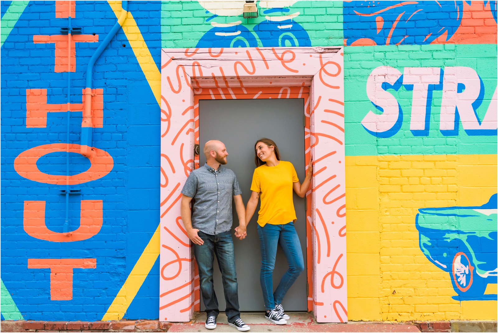 Erin Schmidt Photography | Metro Detroit wedding photographer | boho Detroit engagement photo session