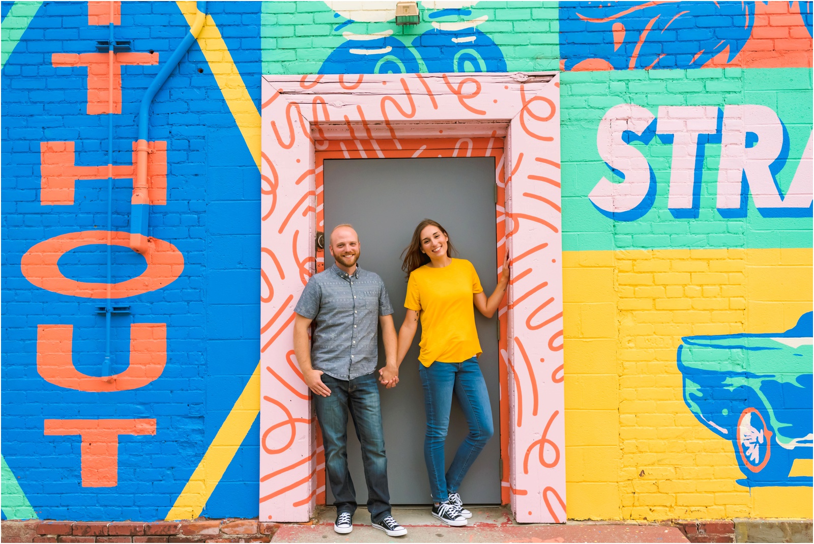 Erin Schmidt Photography | Metro Detroit wedding photographer | boho Detroit engagement photo session